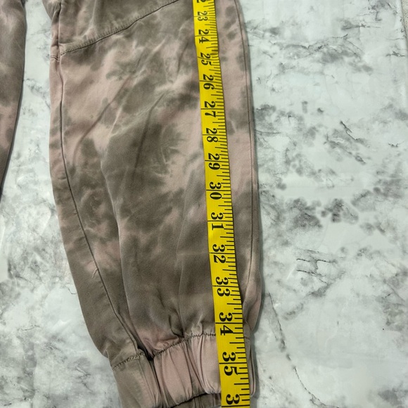 Beyond the Sea Collective Women’s  Pink Tie Dye Jogger Pants Sz S Used  38 - Picture 10 of 10